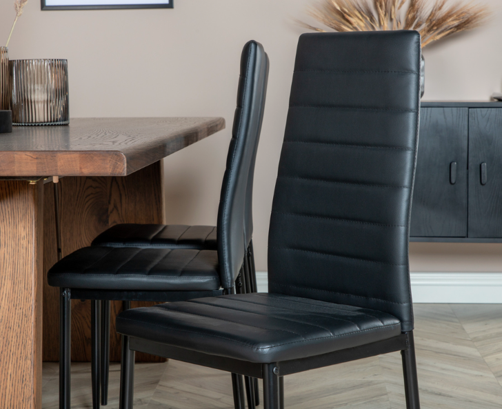Krzesło 'Brevik' - Czarne