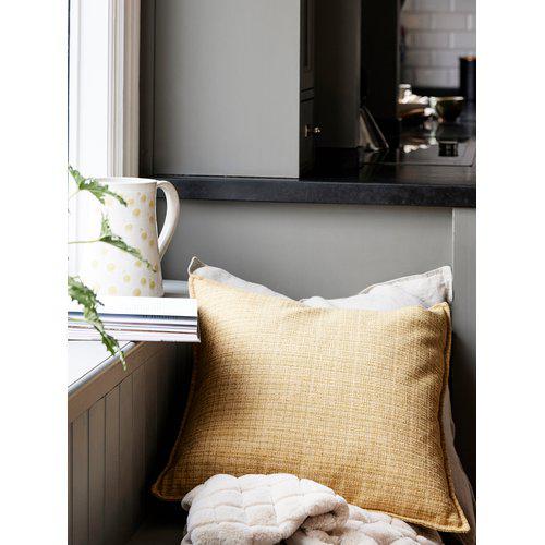 Poszewka na poduszkę 'Smith' 50x50 - Żółta
