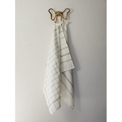 Ręcznik kuchenny 'Erin' 50x70 - Beżowo/Biały