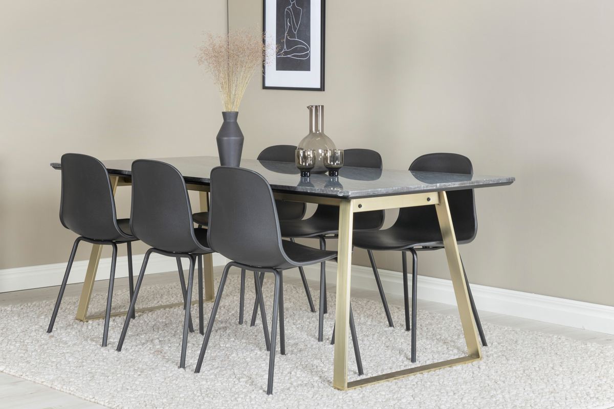 Krzesło 'Asko' - Czarny