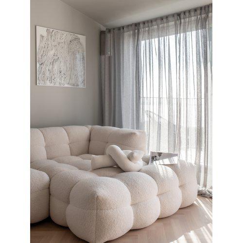 Firanka 'Diana' 2-pak 140x280 - Szary