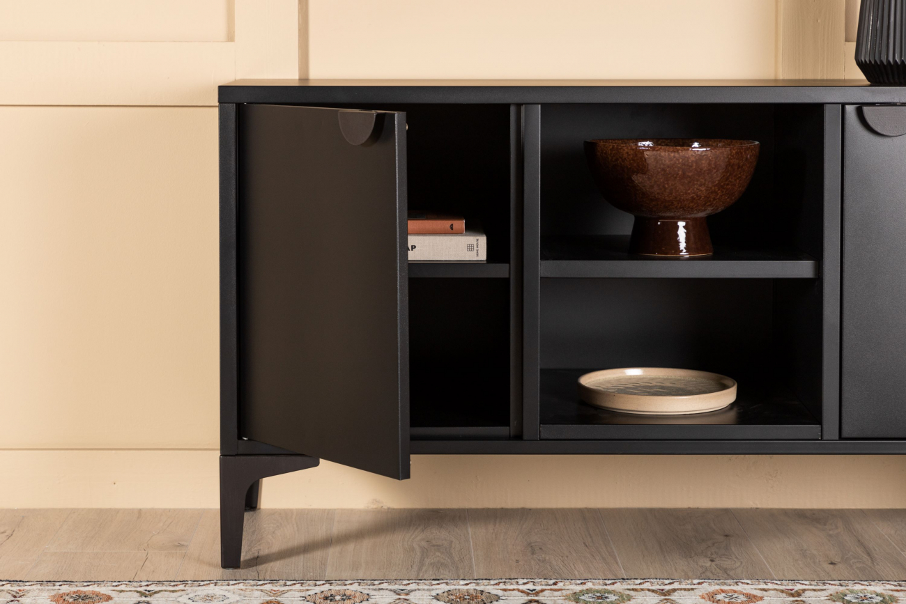 Stolik TV 'Kristianstad' - Czarny