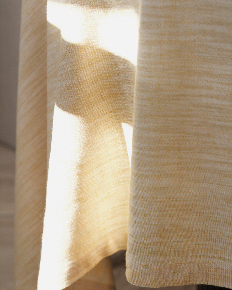 Obrus 'Sabina' Okrągły 200cm - Żółty