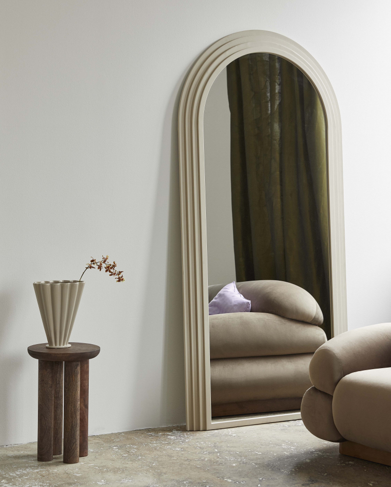 Lustro 'Falco' - Piaskowy