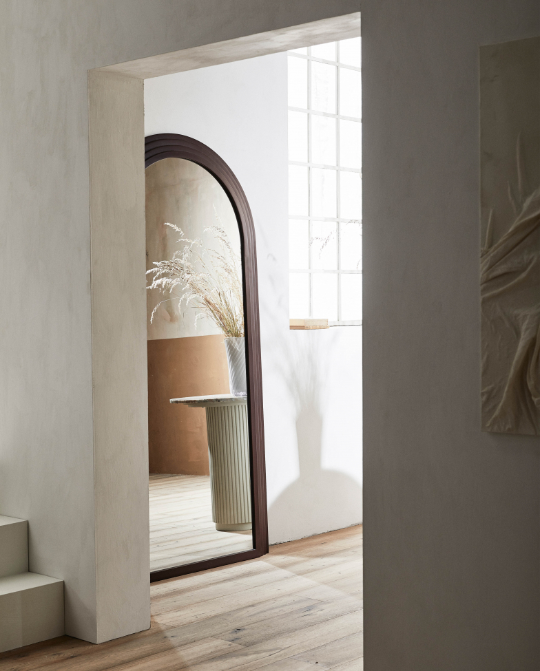 Lustro 'Falco' - Brązowy