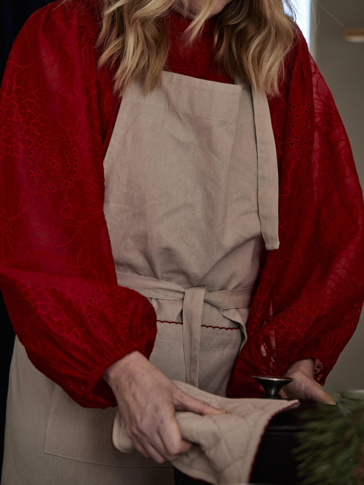 Fartuch 'Stine' 70x90 - Czerwony