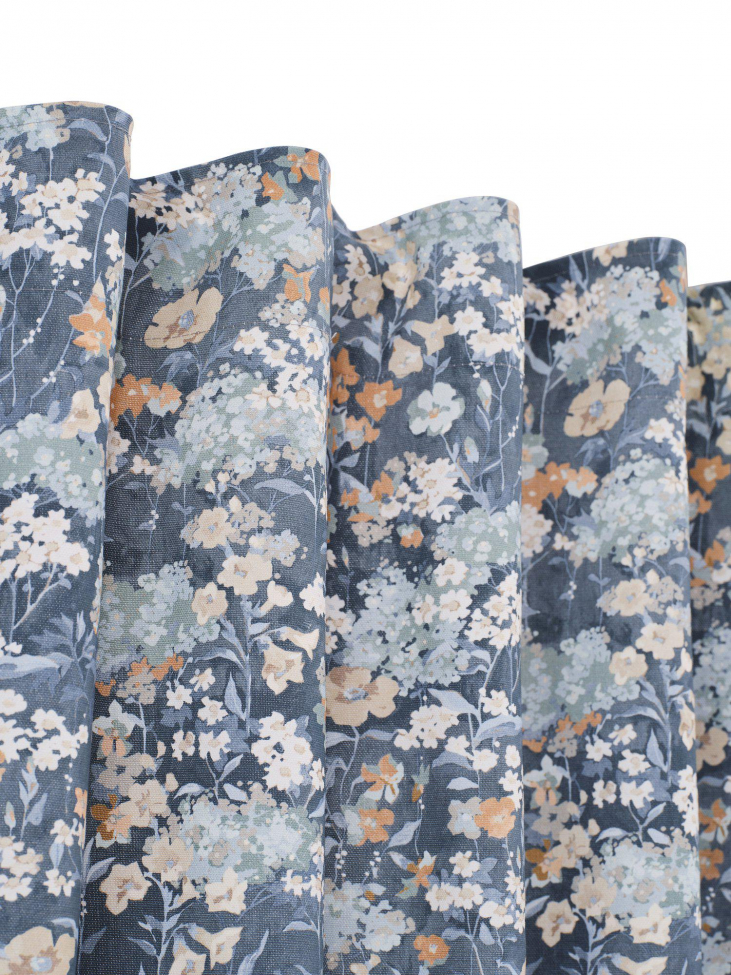 Zestaw 2 zasłon 'Äng' 135x280cm - Niebieski