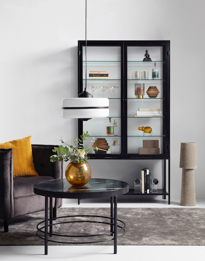 Witryna 'Nanda' - Czarna