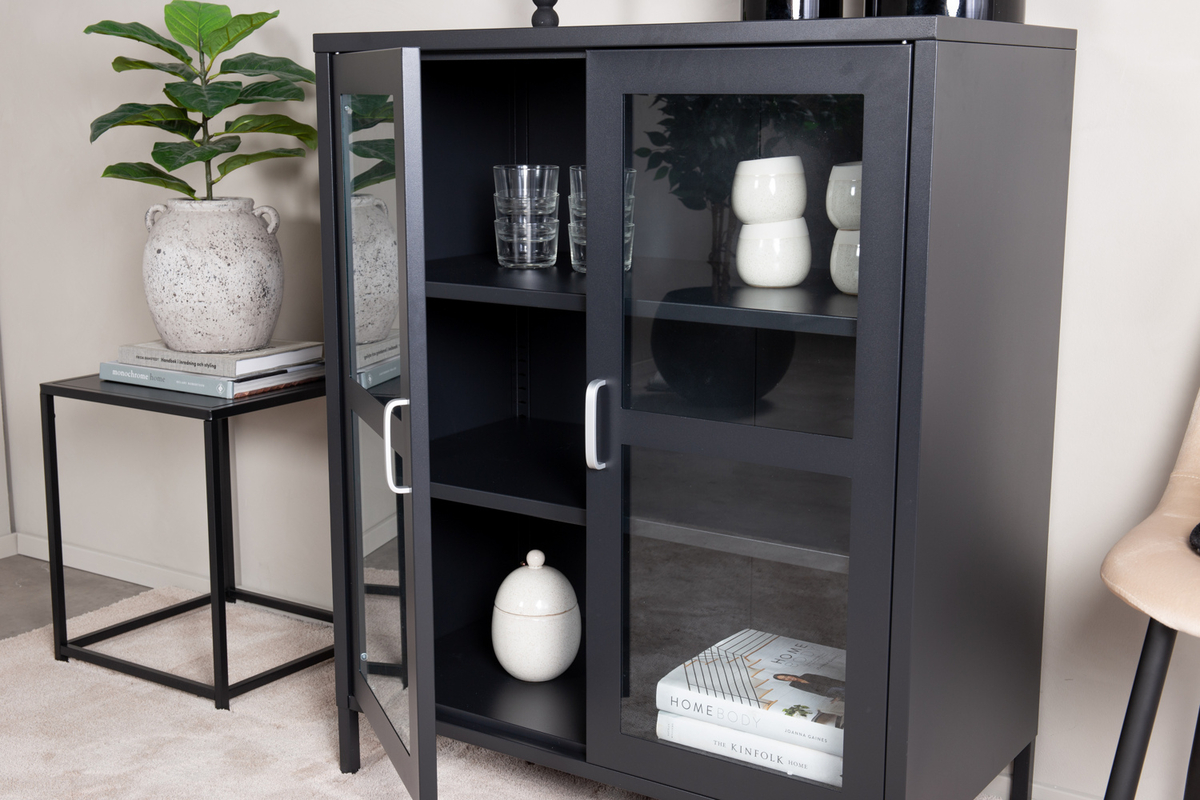 Szafa 'Alva' 80x97cm - Czarna