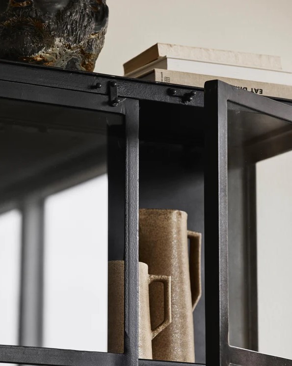 Szafa 'Phoenix' - Szkło/Żelazo