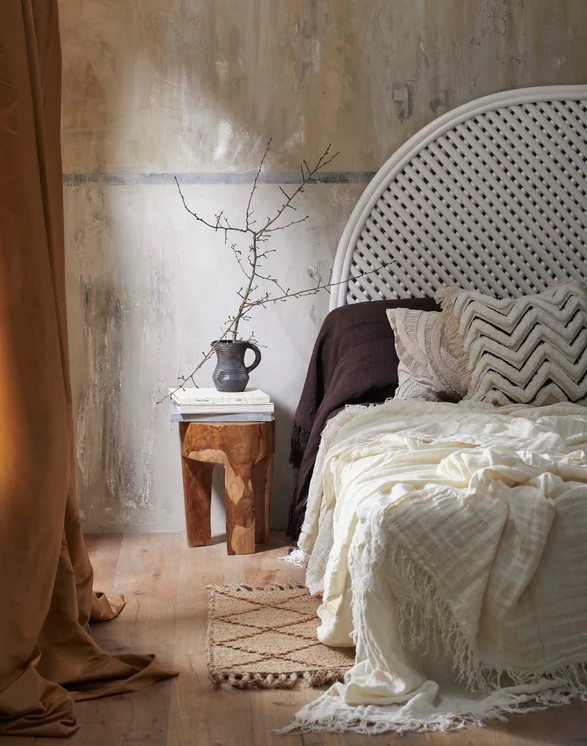 Pall 'Teak' - Drewno/Natura