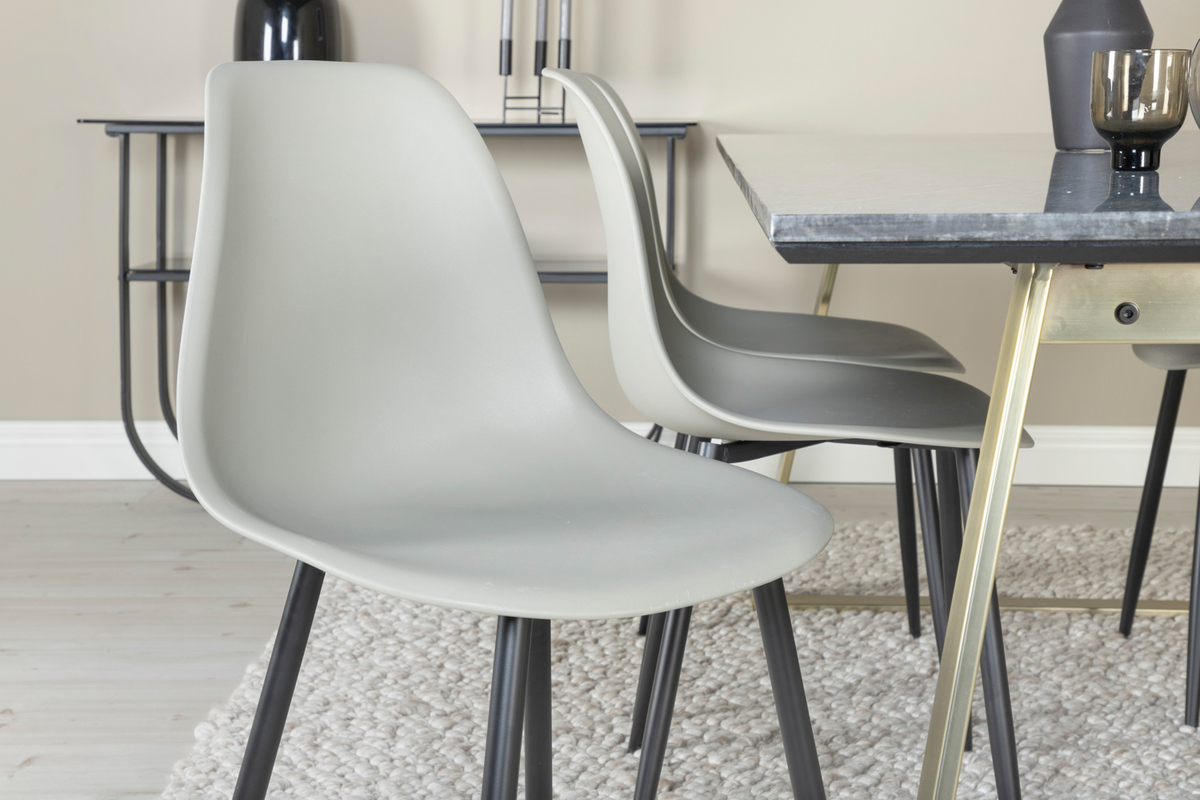 Stol 'Eidsberg' - Szary