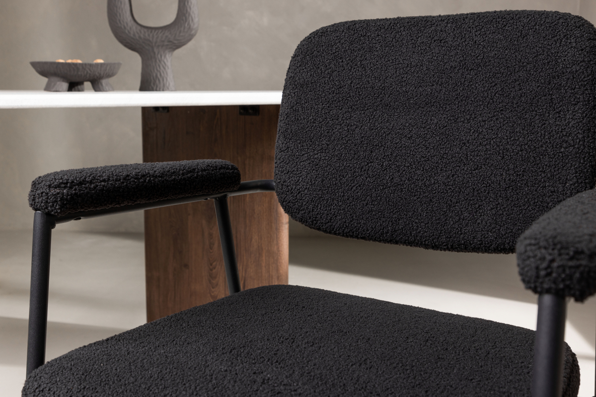 Stol 'Follafoss' - Czarny