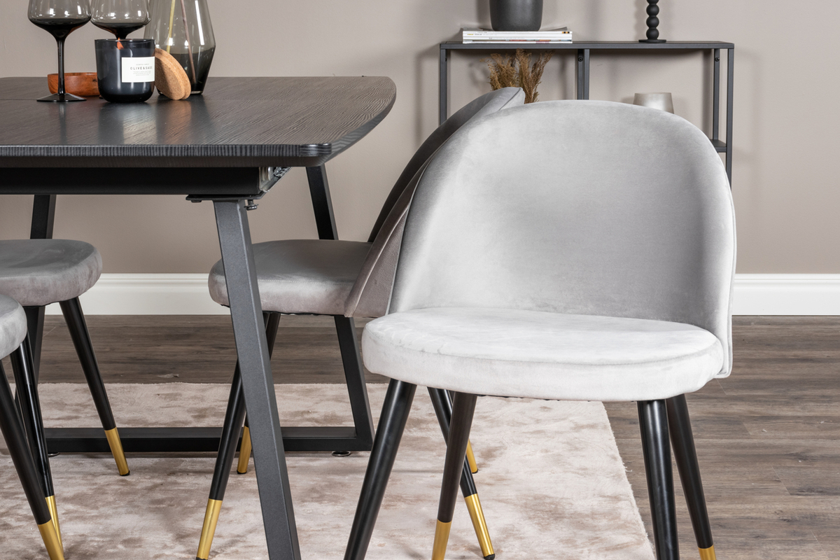 Krzesło 'Elverum' - Szary