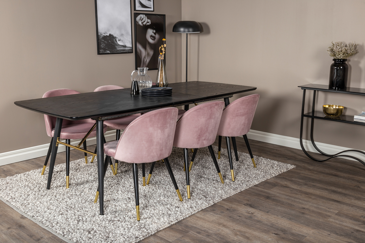 Krzesło 'Elverum' - Stary róż