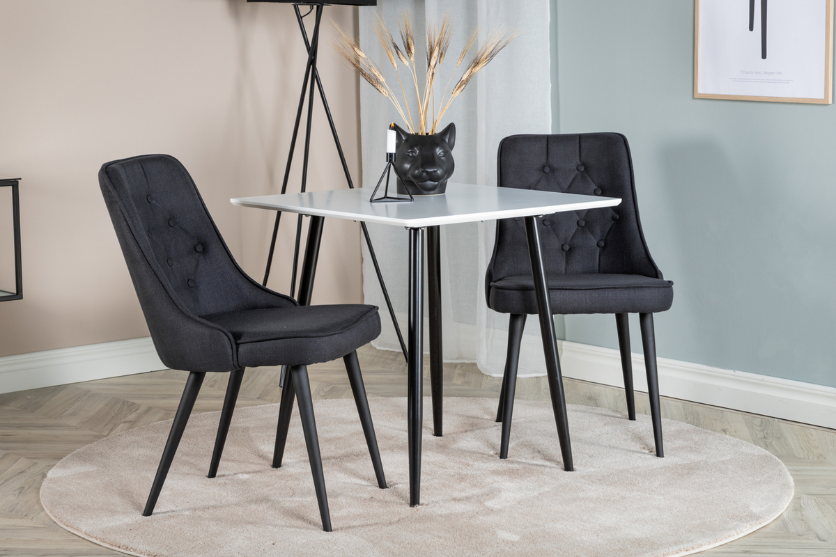 Krzesło 'Elverum Deluxe' - Czarny