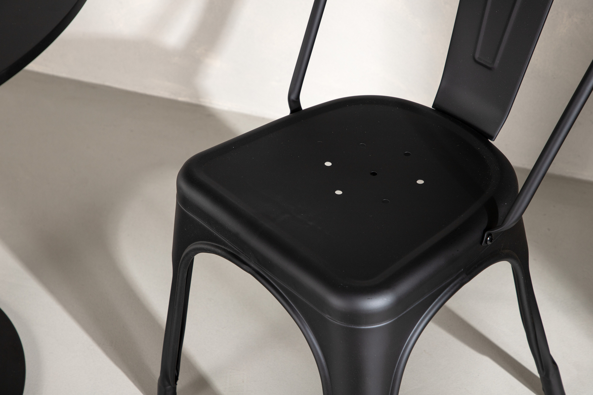 Krzesło 'Barents' - Czarny