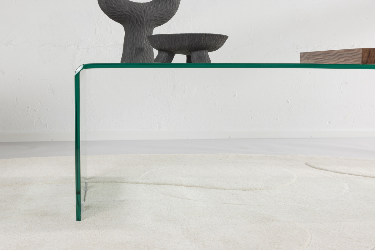 Stolik kawowy 'Calabria' - Przezroczysty