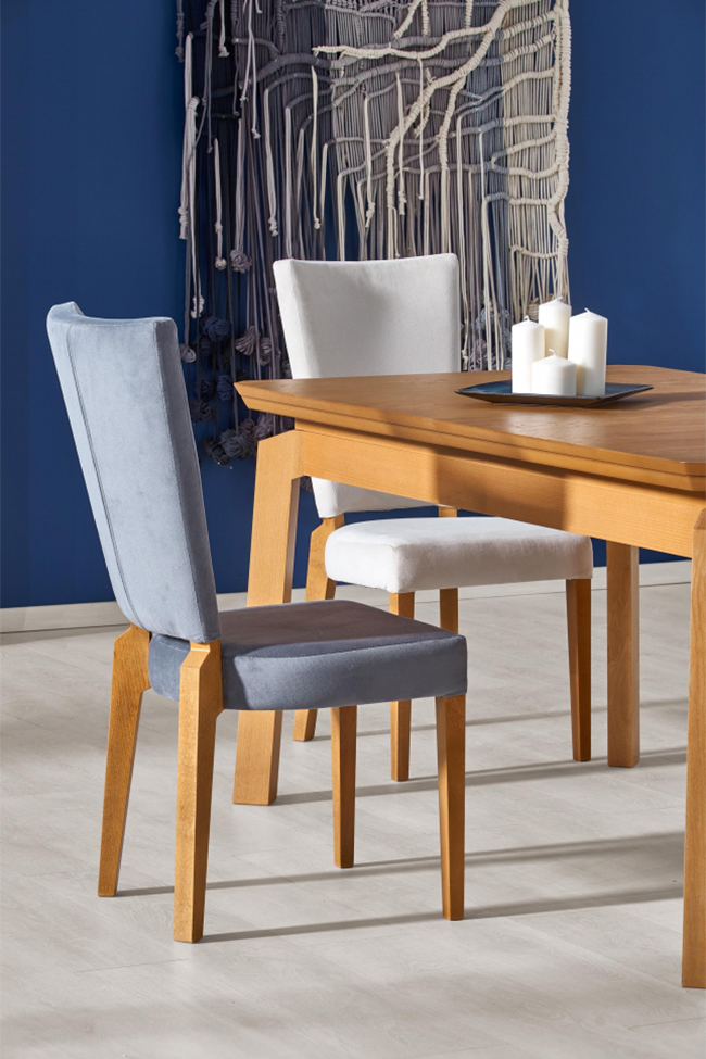 Stół jadalny 'Honey Oak' 160-250x90cm - Dąb