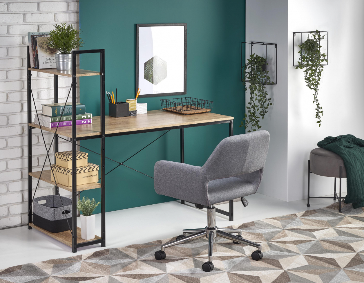 Biurko 'Narvik' - Czarny