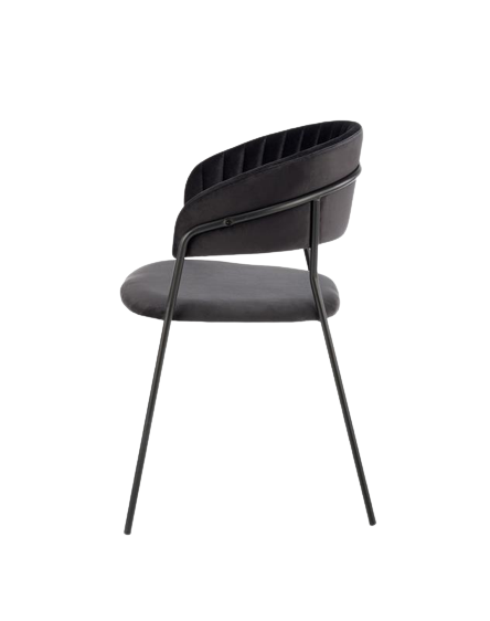 Krzesło 'Ameria' - Czarny