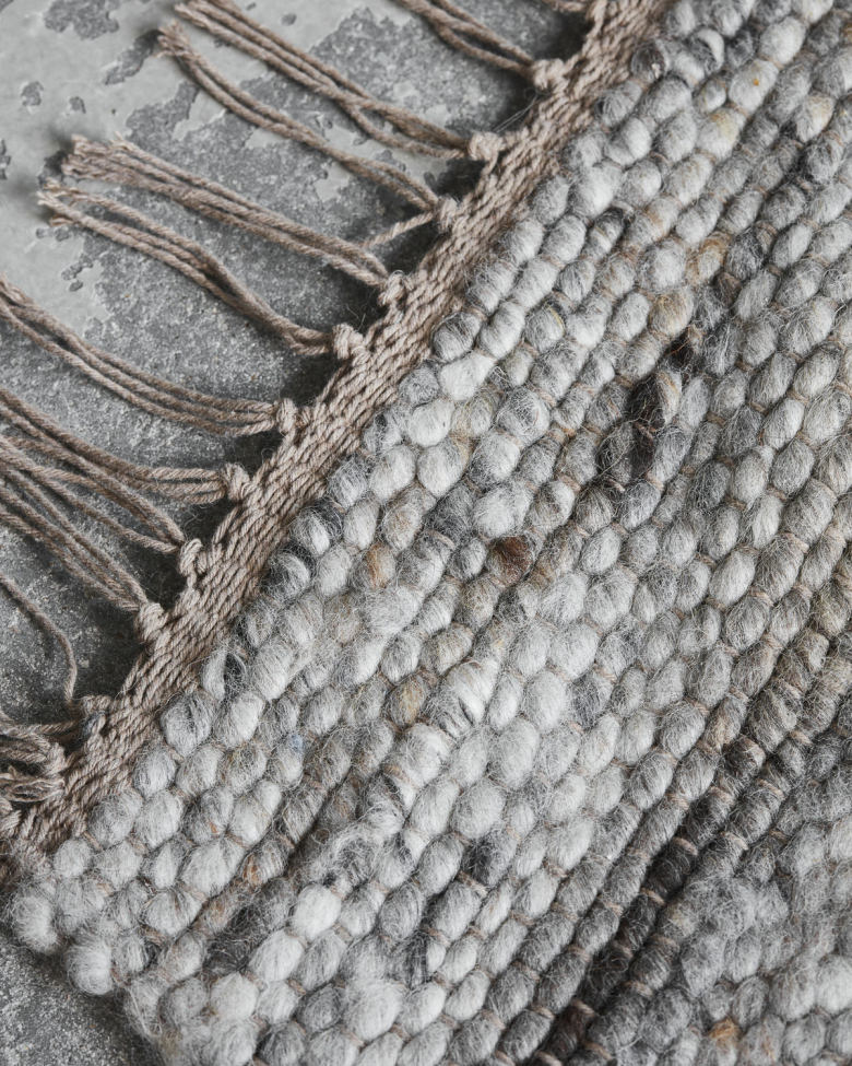 Dywan 'Hafi' 180x180 - Szary/Brązowy