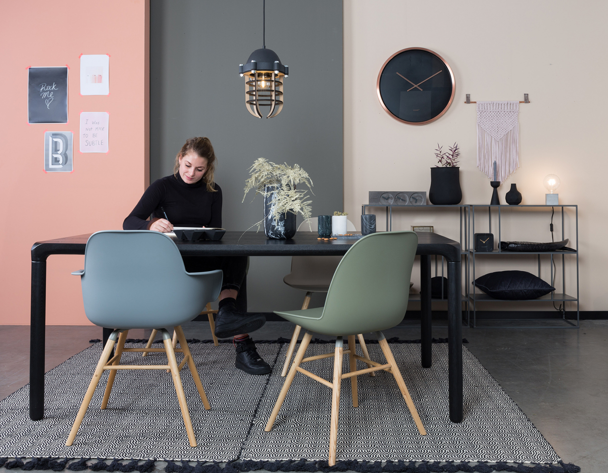 Stół 'Storm' 220x90cm - Czarny