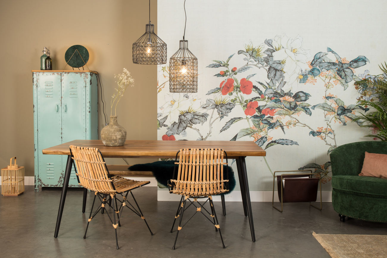 Stół jadalny 'Alagon' 180x90cm - Brazowy