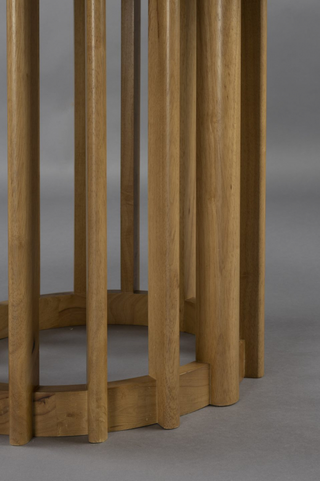 Stół 'Barlet' Okrągły 120cm - Naturalny