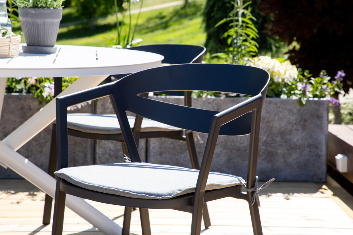 Krzesło 'Borås' - Czarny