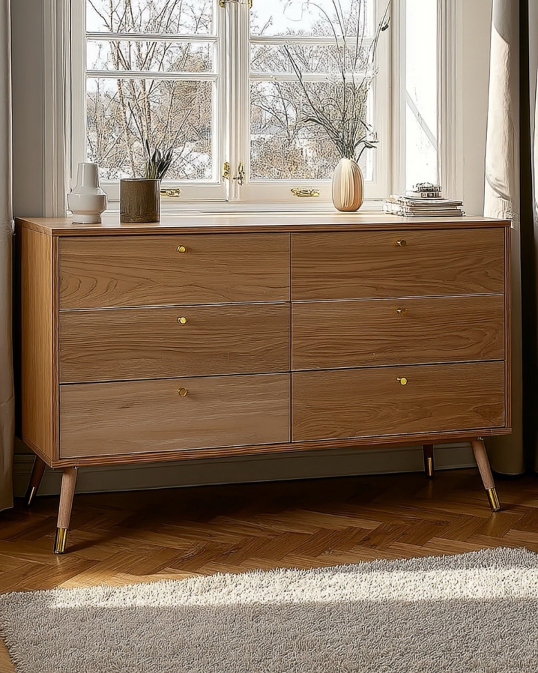 Szafa 'Prime' 6 szuflad - Dąb