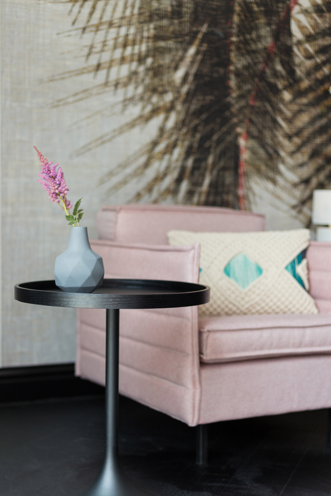 Stolik boczny 'Jason' - Czarny