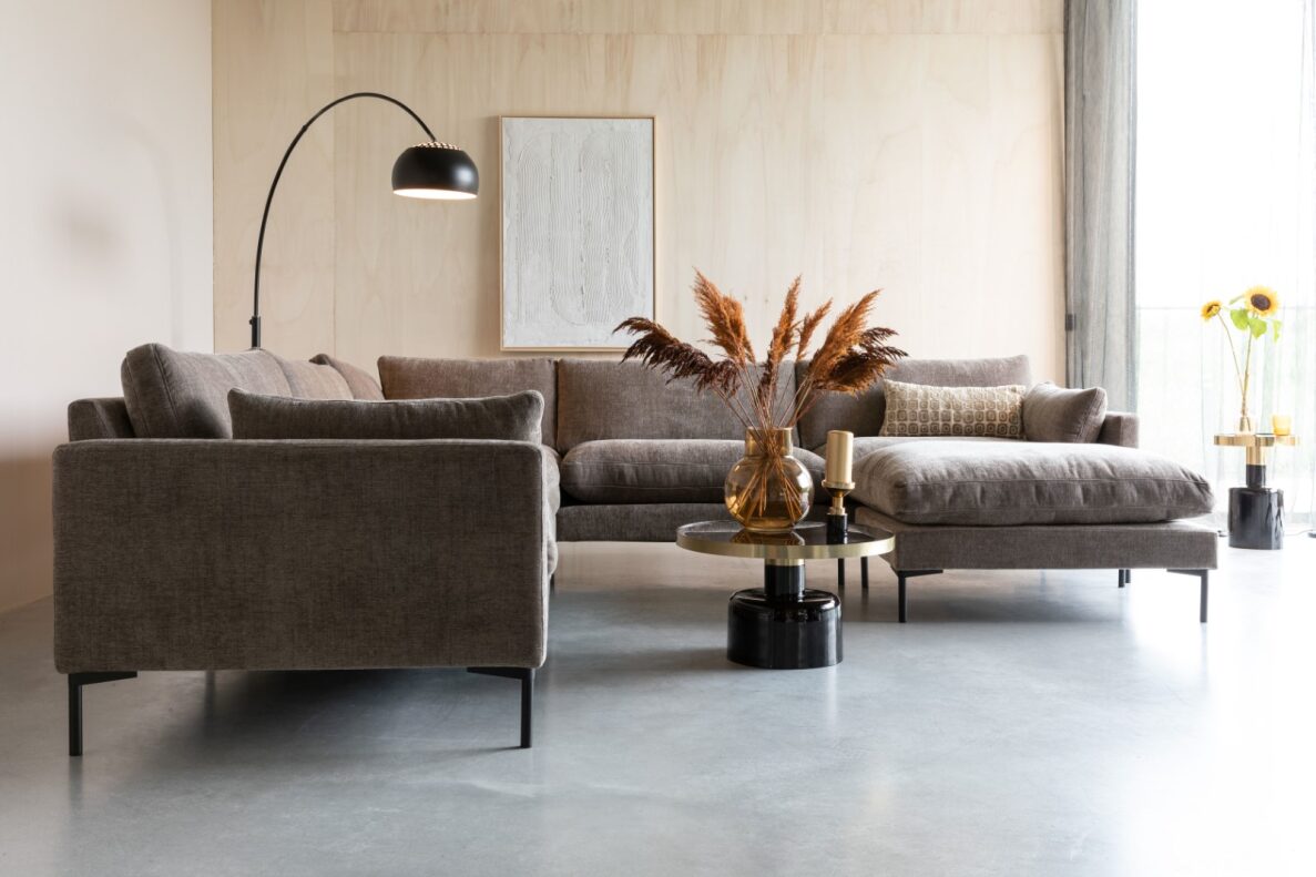 Stolik boczny 'Glam' - Czarny