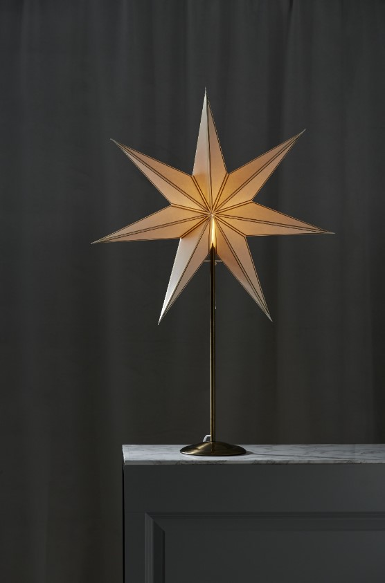 Gwiazda betlejemska 'Nicolas' - Biała