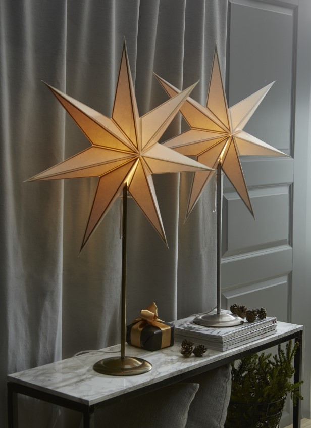 Gwiazda betlejemska 'Nicolas' - Biała