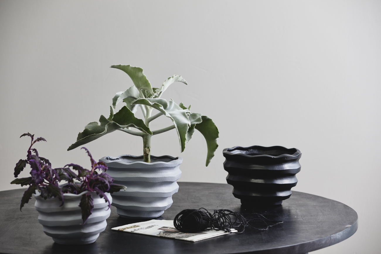 Doniczka 'KAWAU' S - Szary