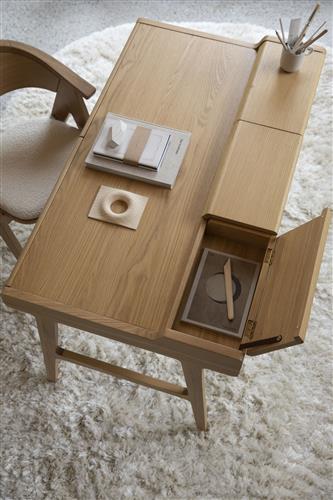 Biurko 'Kaat' - Naturalne