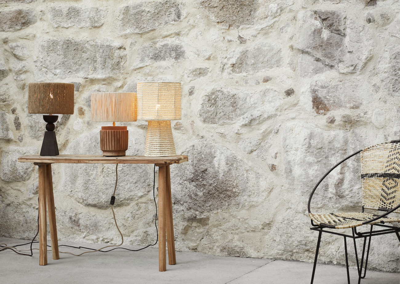 Fotel 'Iron' - Czarny/naturalny