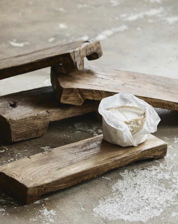 Deska do krojenia 'Cicer' - Drewno z recyklingu