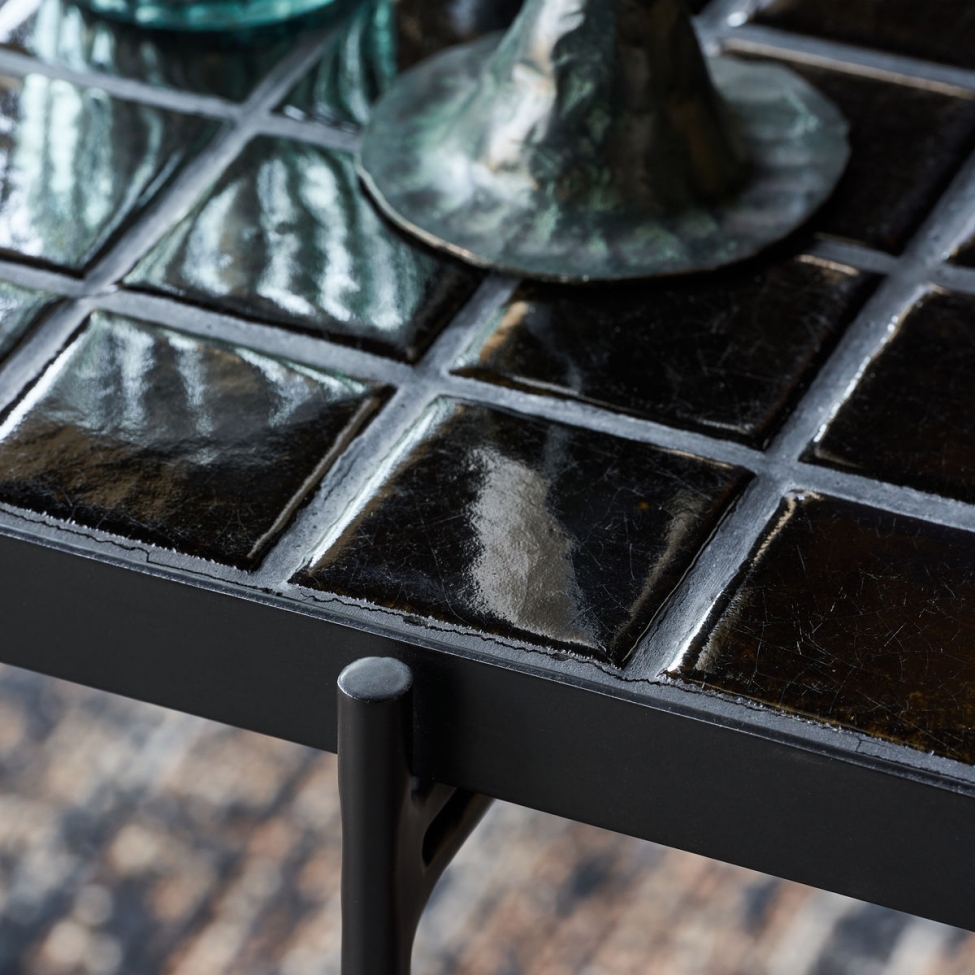 Stolik boczny 'Kuna' - Czarny