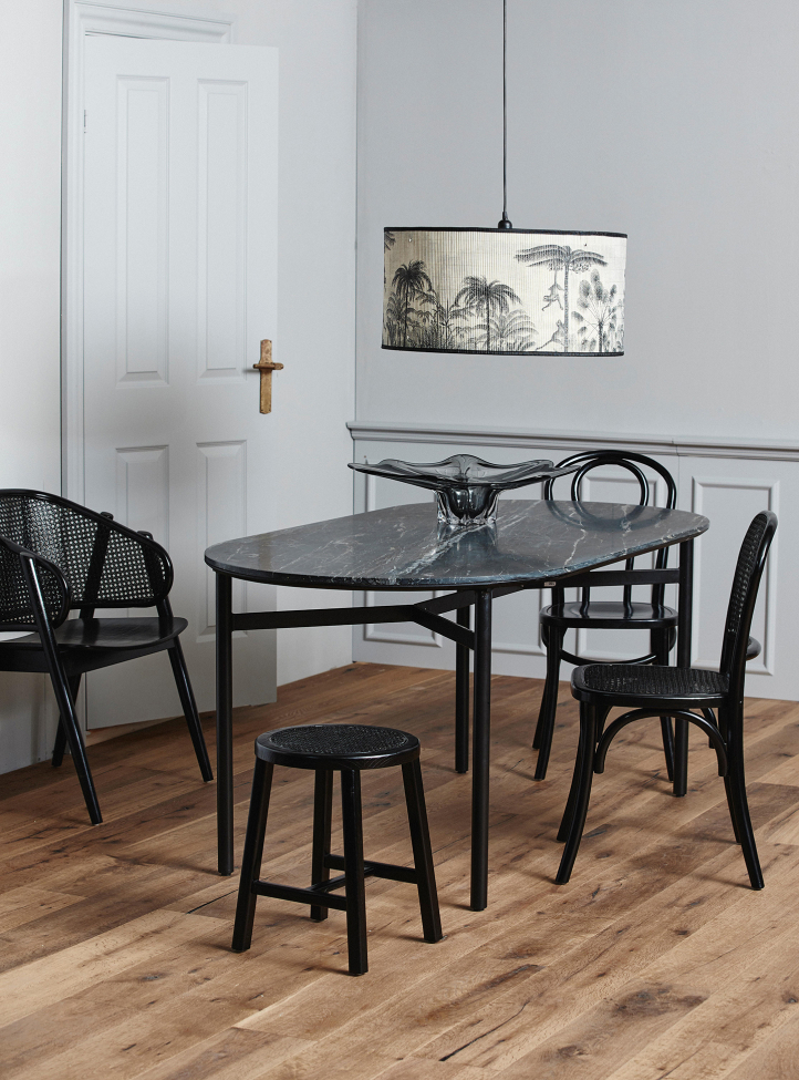 Krzesło 'Wicky' - Czarne