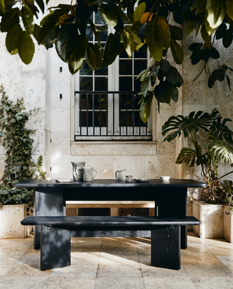 Stół 'Tisza' - Brązowy