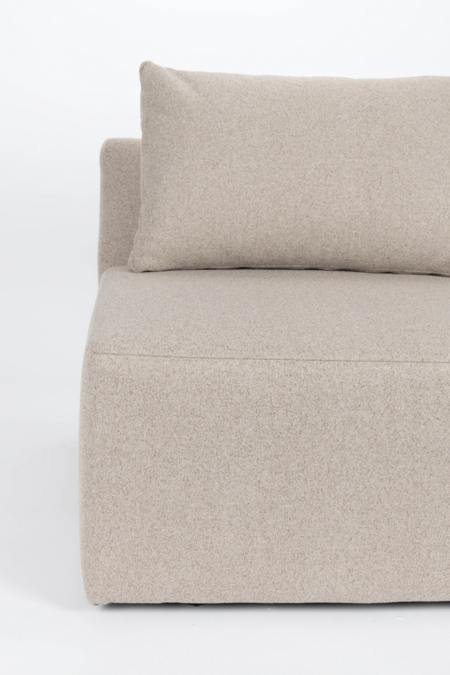 Sofa 'Element Prosper Seat Right' - Cappuccino