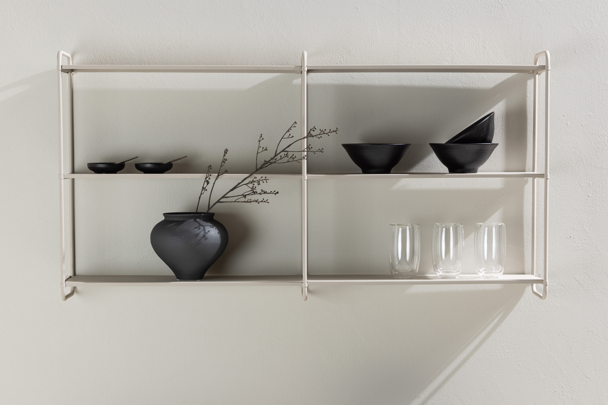 Półka 'Fontaine' 122cm - Beżowa