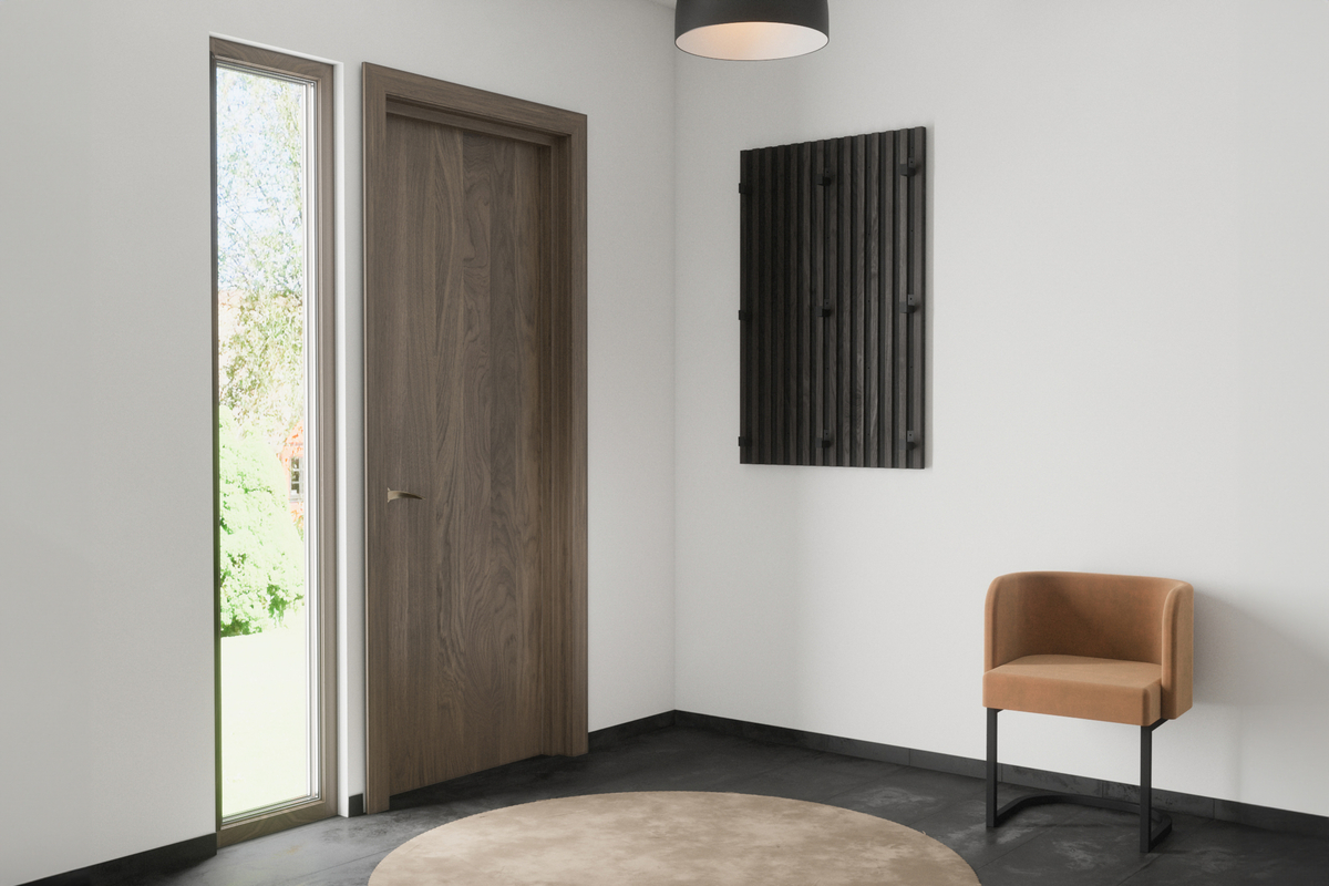 Wieszak 'Campiano' - Brązowy