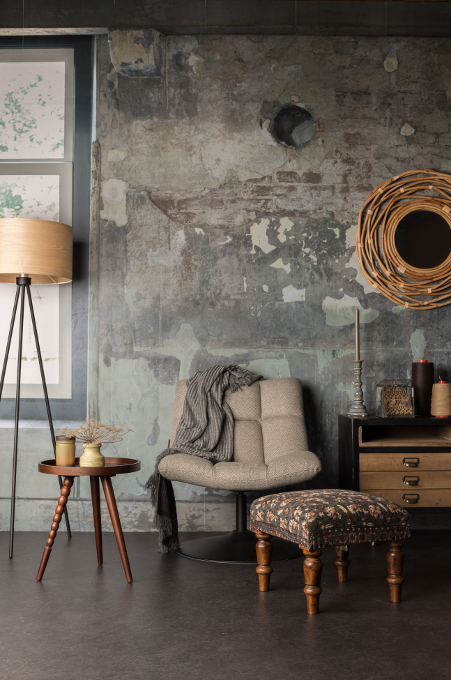 Fotel 'Bar' - Jasnoszary