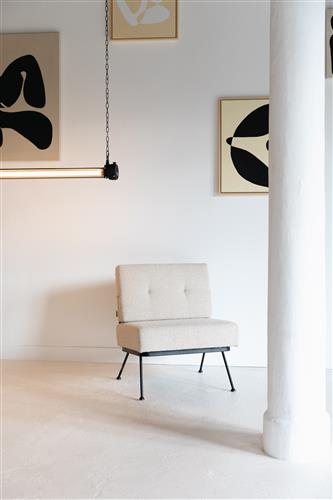 Fotel 'Bowie' - Beżowy