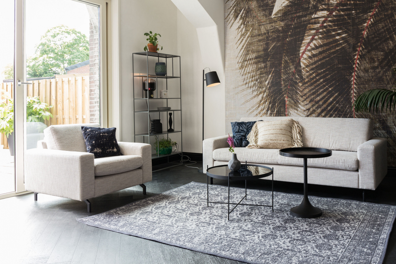 Sofa 2.5-osobowa 'Jean' - Beżowa