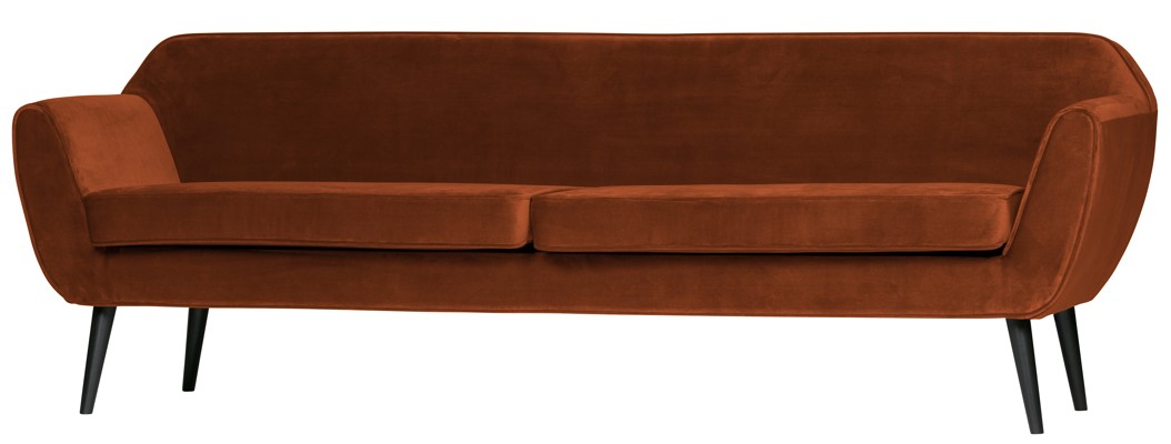 Sofa 'Rocco' - Rdza/Samet