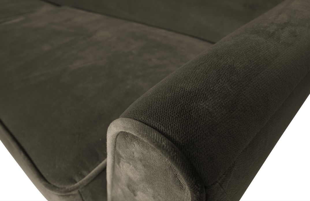 Sofa 'Rocco' - Zielony/Samet